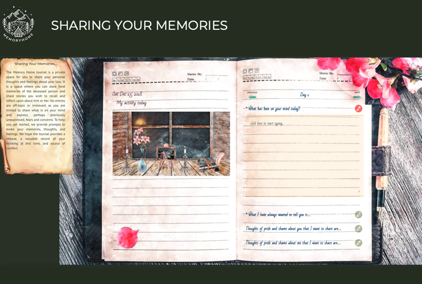 image of a book and written notes